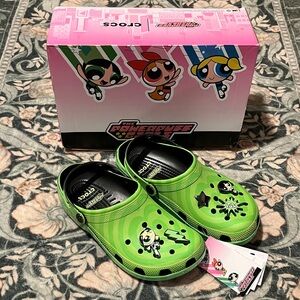 CROCS Buttercup Powerpuff Girls Clogs